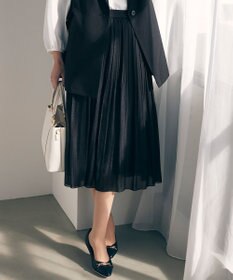 ANY SIS 【洗える】シャイニープリーツ スカート