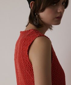 GRACE CONTINENTAL メッシュロングワンピース