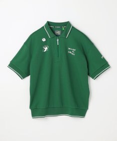 PW CIRCULUS 【WOMEN】ミニワッフル鹿の子ポロ ゴルフウェア レディース