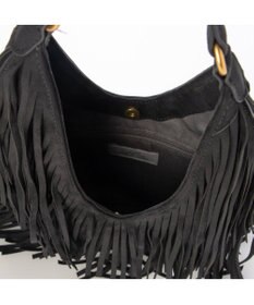 UNBILLION カシュカシュ cachecache / スエードフリンジセミショルダー