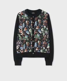 Paul Smith Number Floral コンビ カーディガン
