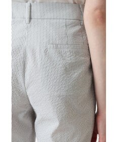 DAKS COOL MAX シアサッカークロップドパンツ