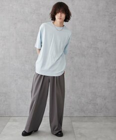 WEGO 【ユニセックス着用ITEM/綿100%/XSSMLサイズ展開】リラックスフィットコットンT