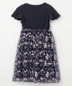 ANY KIDS 刺繍 チュール ワンピース