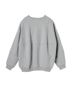 AMERICAN HOLIC ポケット付きバックドレープ裏毛プルオーバー