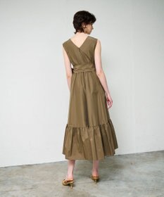 GRACE CONTINENTAL ライトタフタドレス