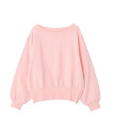 earth music&ecology 裾スリット裏毛プルオーバー