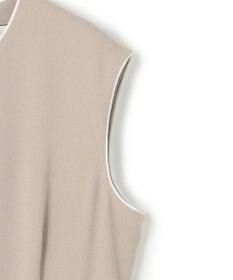 BEIGE， 【洗える・L-size】CINDY / クルーネックノースリーブワンピース