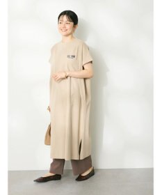 CRAFT STANDARD BOUTIQUE ヴィンテージ風天竺ワンポイントワンピース