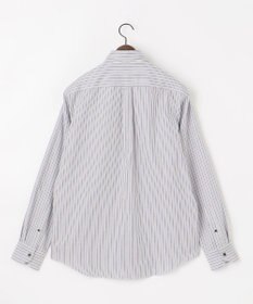 JOSEPH ABBOUD 【柔らか・光沢感】コットンビエラストライプ シャツ