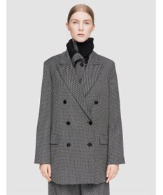 JOSEPH クラバットウール　ダブルブレステッドジャケット