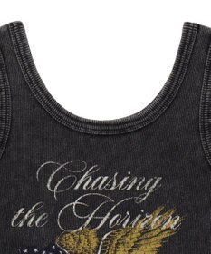 WEGO ヴィンテージウォッシュグラフィックタンク