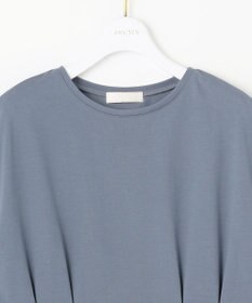 ANY SIS L 【UVケア・接触冷感】汗ジミ防止加工ペプラム カットソー