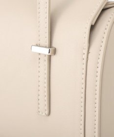 YECCA VECCA フェイクレザーミニボストンバッグ