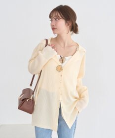 earth music&ecology 軽量フラップ三層ショルダーバッグ