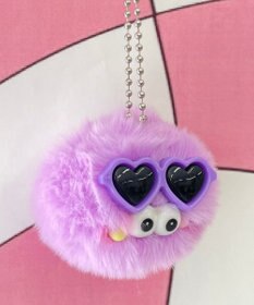 WEGO ミニサングラスモンスターぬいぐるみキーホルダー
