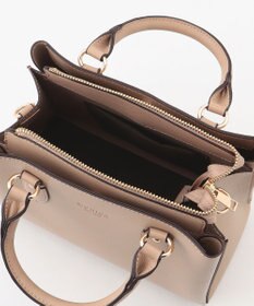 LA BAGAGERIE 【MONICA】スクエア2WAYハンドバッグ