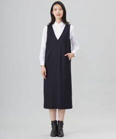 J.PRESS LADIES 【洗える】PINオックス ボタンダウン シャツ