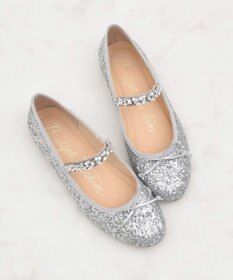 Bridget Birkin 【Bridget Birkin】ビジューストラップバレエシューズ