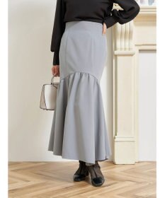 earth music&ecology ギャザー切替マーメイドスカート