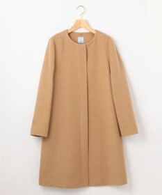 組曲 【WEB限定】ウールモッサ フーデットロングコート