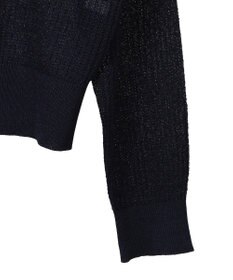 AMERICAN HOLIC メタルライクニットポロ