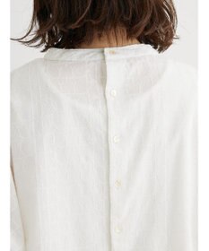 Green Parks Ｉ　ＳＥＴ２点　刺繍７分袖ブラウス＋タンクトップ