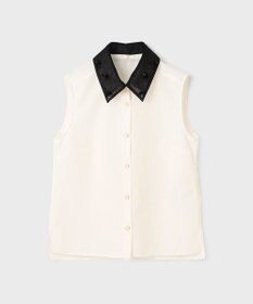 GRACE CONTINENTAL シアーメッシュノースリーブ