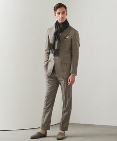 GOTAIRIKU 【カシミヤ100%】 幅広 マフラー(40cm×180cm)