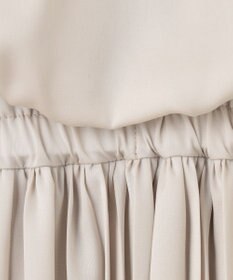 ANY L 【ウエストゴム】プリーツワンピース