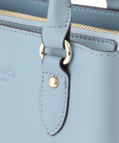 LA BAGAGERIE 【MONICA】スクエア2WAYハンドバッグ