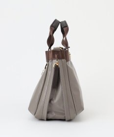 LA BAGAGERIE 【コットン×ポリウレタン】シャイニーミニマムトート