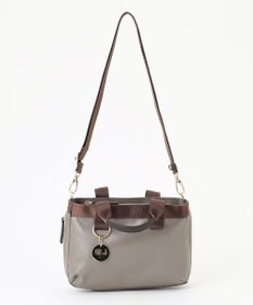 LA BAGAGERIE 【コットン×ポリウレタン】シャイニーミニマムトート