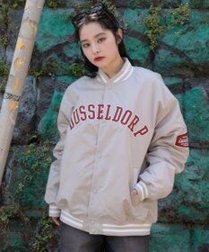 WEGO 【ユニセックス着用ITEM】グラフィックパファースタジャン