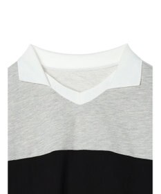 Green Parks ＥＧＯＩＳＴ　ロゴ刺しゅうラガーシャツ