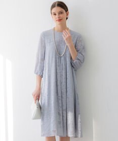 23区 L 【APPLAUDIR】フラワーサテンオパール ドレス