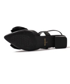 WEGO ダブルリボンポインテッドシューズ