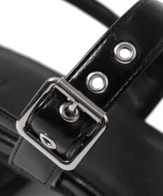 WEGO ダブルリボンポインテッドシューズ