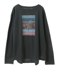 CRAFT STANDARD BOUTIQUE ラメ天竺フォトプリントロンTEE