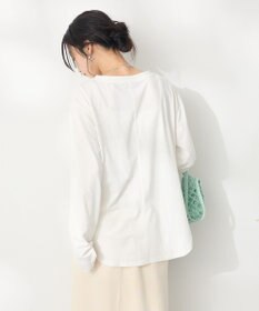 CRAFT STANDARD BOUTIQUE ラメ天竺フォトプリントロンTEE