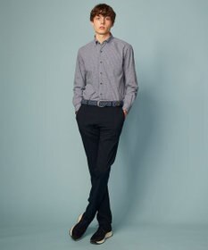 JOSEPH ABBOUD 【キングサイズ・オーガニックコットン使用】コットンプリント シャツ