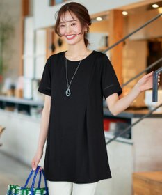 Tiaclasse L 【洗える・接触冷感・紫外線ケア・サラごこち】はしごレースチュニック