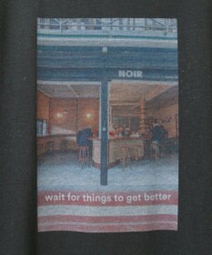 CRAFT STANDARD BOUTIQUE ラメ天竺フォトプリントロンTEE