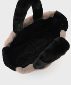 GRACE CONTINENTAL レタードファーバッグ