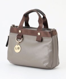 LA BAGAGERIE 【コットン×ポリウレタン】シャイニーミニマムトート