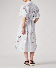 Paul Smith Mark Making プリント シャツワンピース