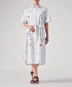 Paul Smith Mark Making プリント シャツワンピース