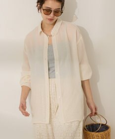 AMERICAN HOLIC シアーボイルレギュラーシャツ