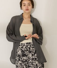 AMERICAN HOLIC シアーボイルレギュラーシャツ