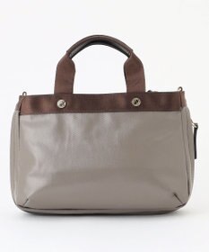 LA BAGAGERIE 【コットン×ポリウレタン】シャイニーミニマムトート